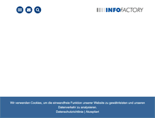 Tablet Screenshot of infofactory.ch